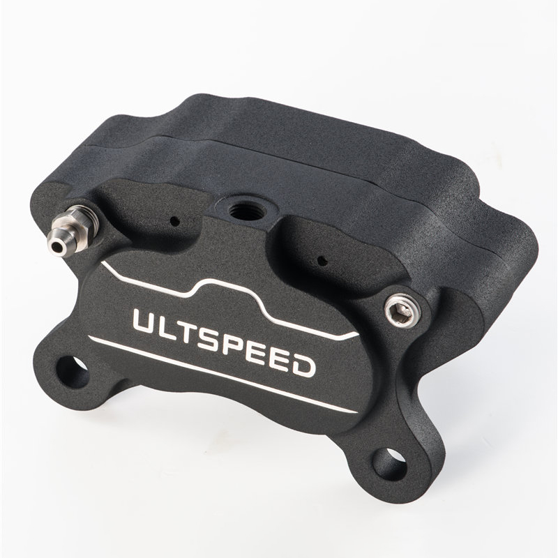 NEW Black Powder coated Four Piston Performance Brake Caliper for Harley Davidson (1) NEW Black Powder coated Four Piston Performance Brake Caliper for Harley Davidson 1